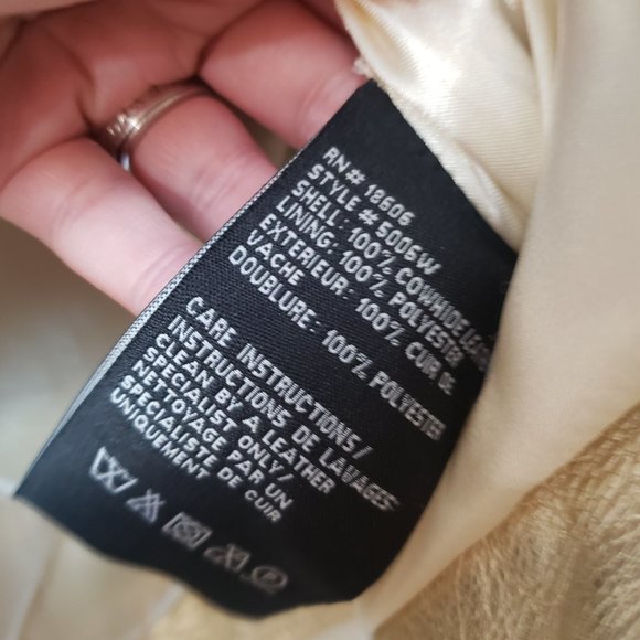 Schott NYC *NEW* Metallic Lightweight Cowhide Gold Leather Jacket - Picture 13 of 14